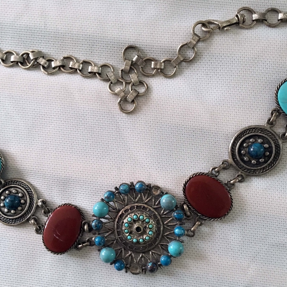 Southwestern silver link belt